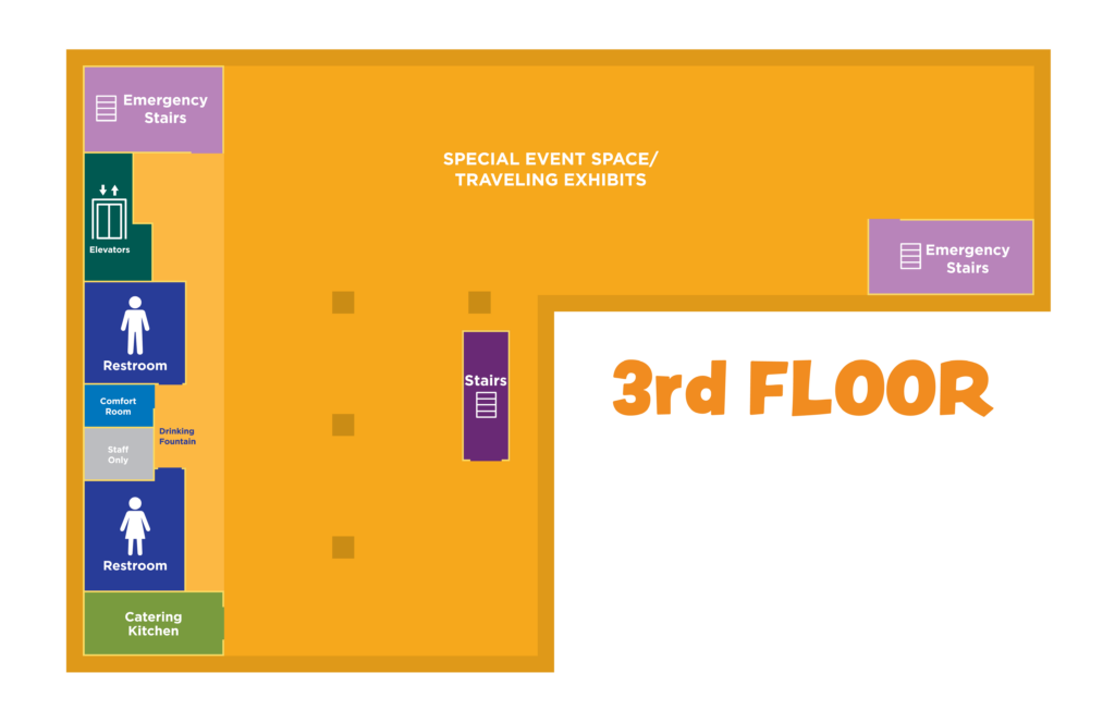 Third floor facility map